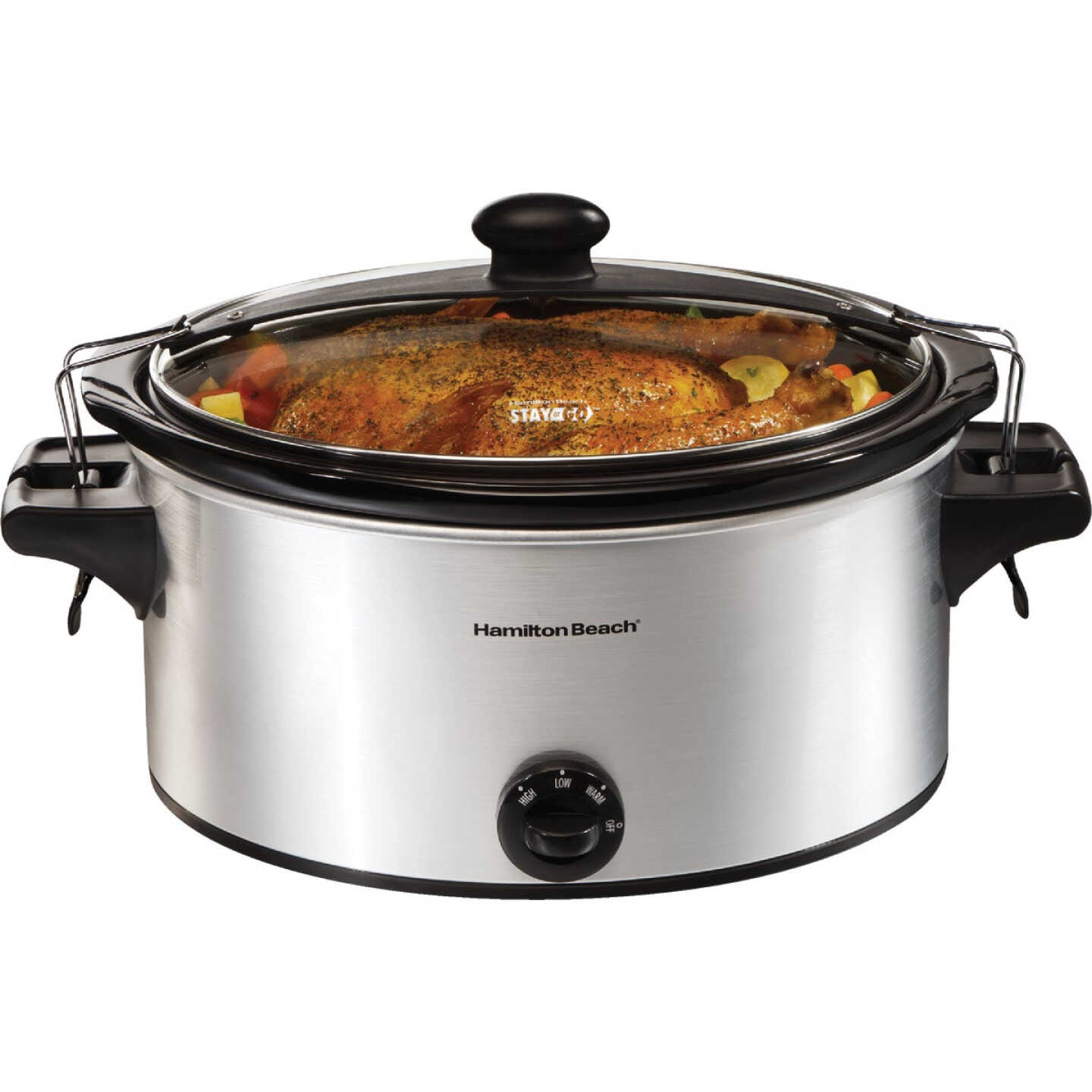 Hamilton Beach Stay or Go 6 Qt. Stainless Steel Slow Cooker Image 8