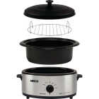 Nesco 6 Qt. Stainless Steel Electric Roaster Image 3