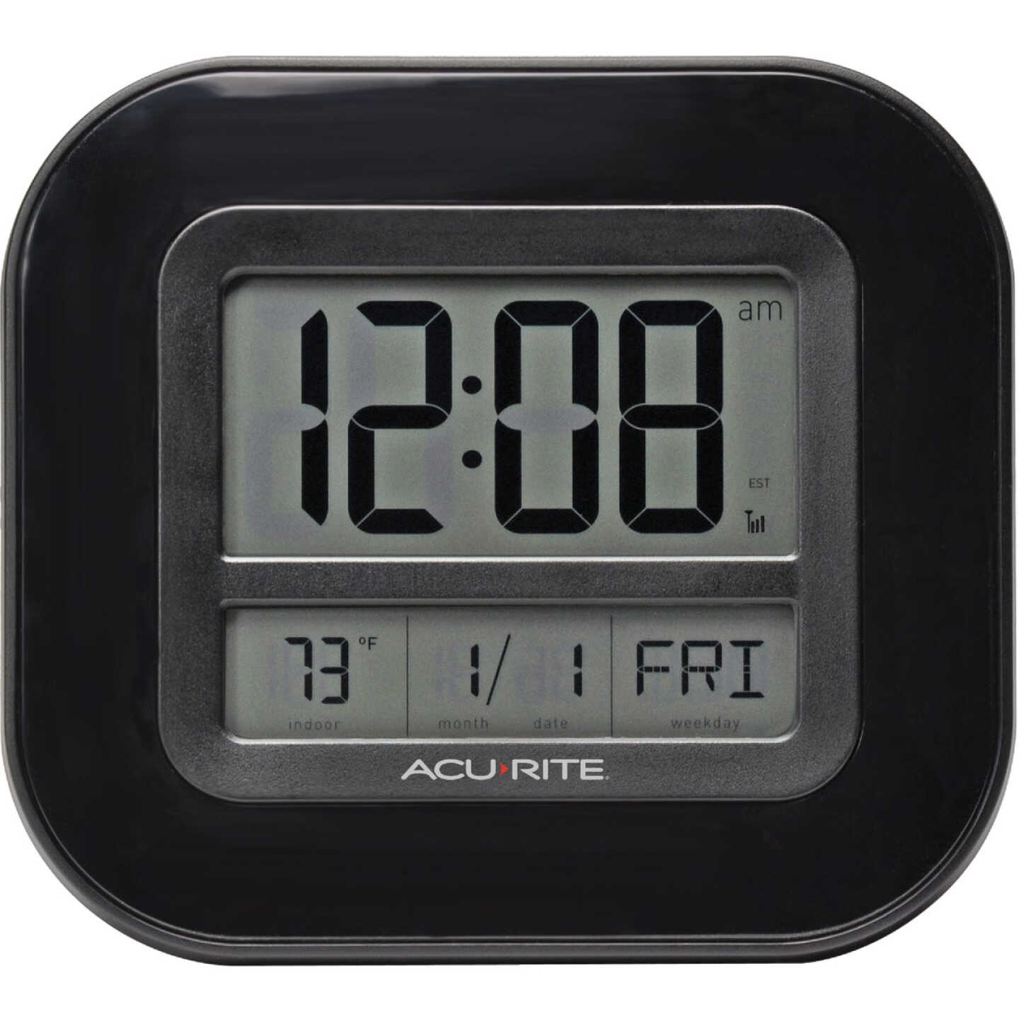 AcuRite Atomic Digital Wall Clock Image 1