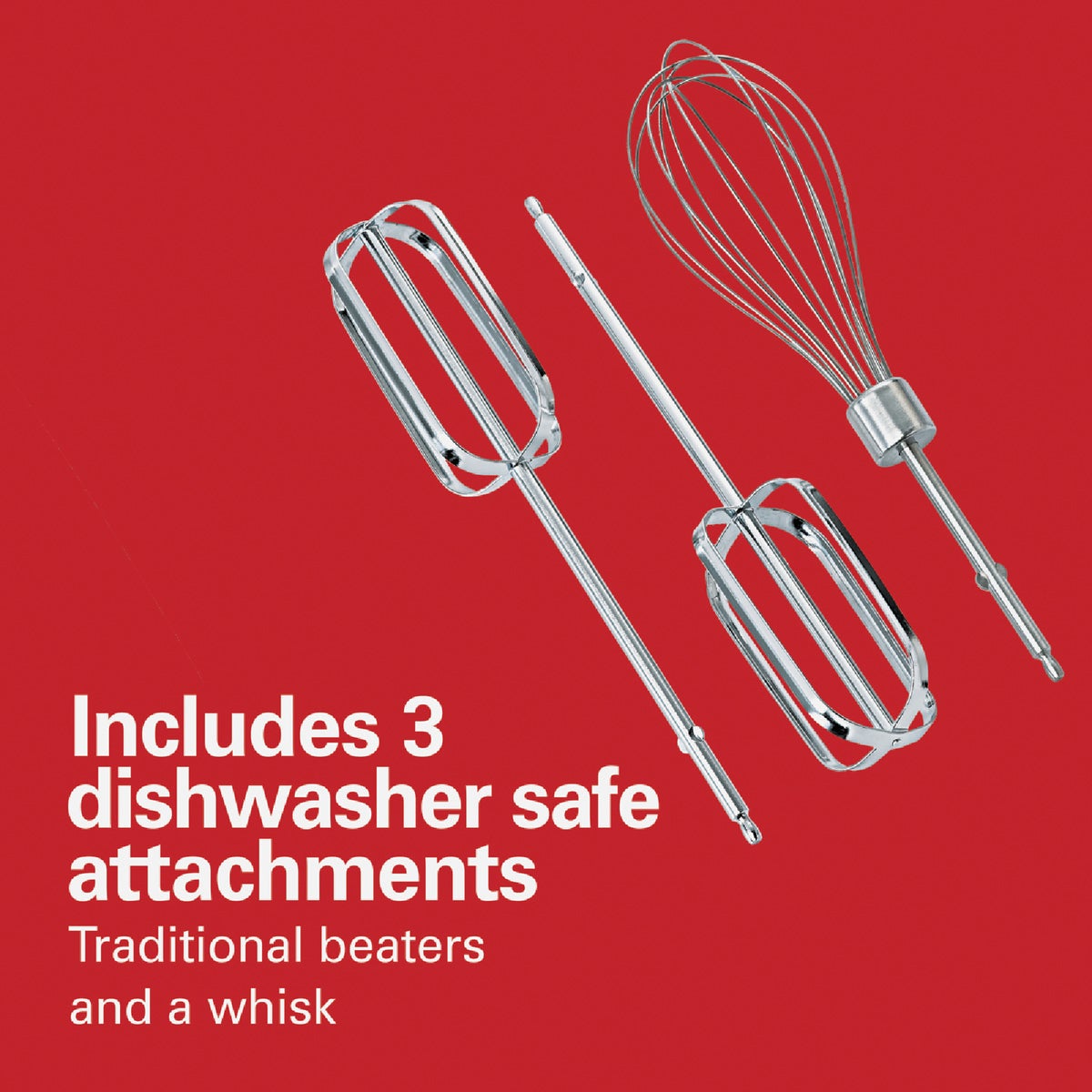 Hamilton Beach 6-Speed White Hand Mixer Image 3