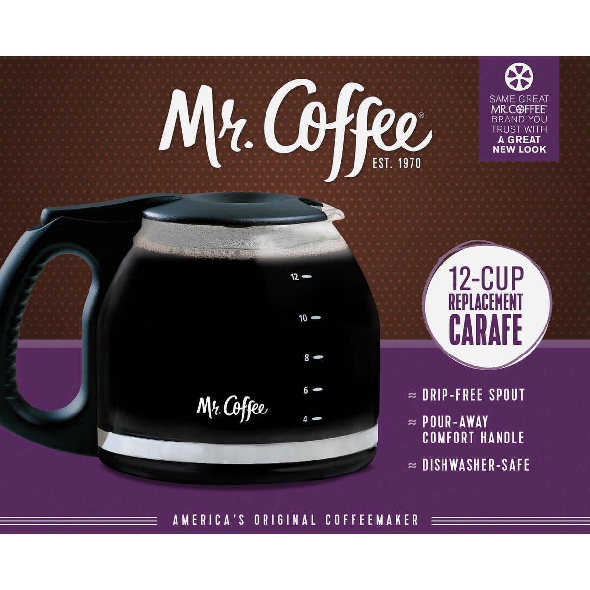 Mr. Coffee 12 Cup Replacement Glass Carafe