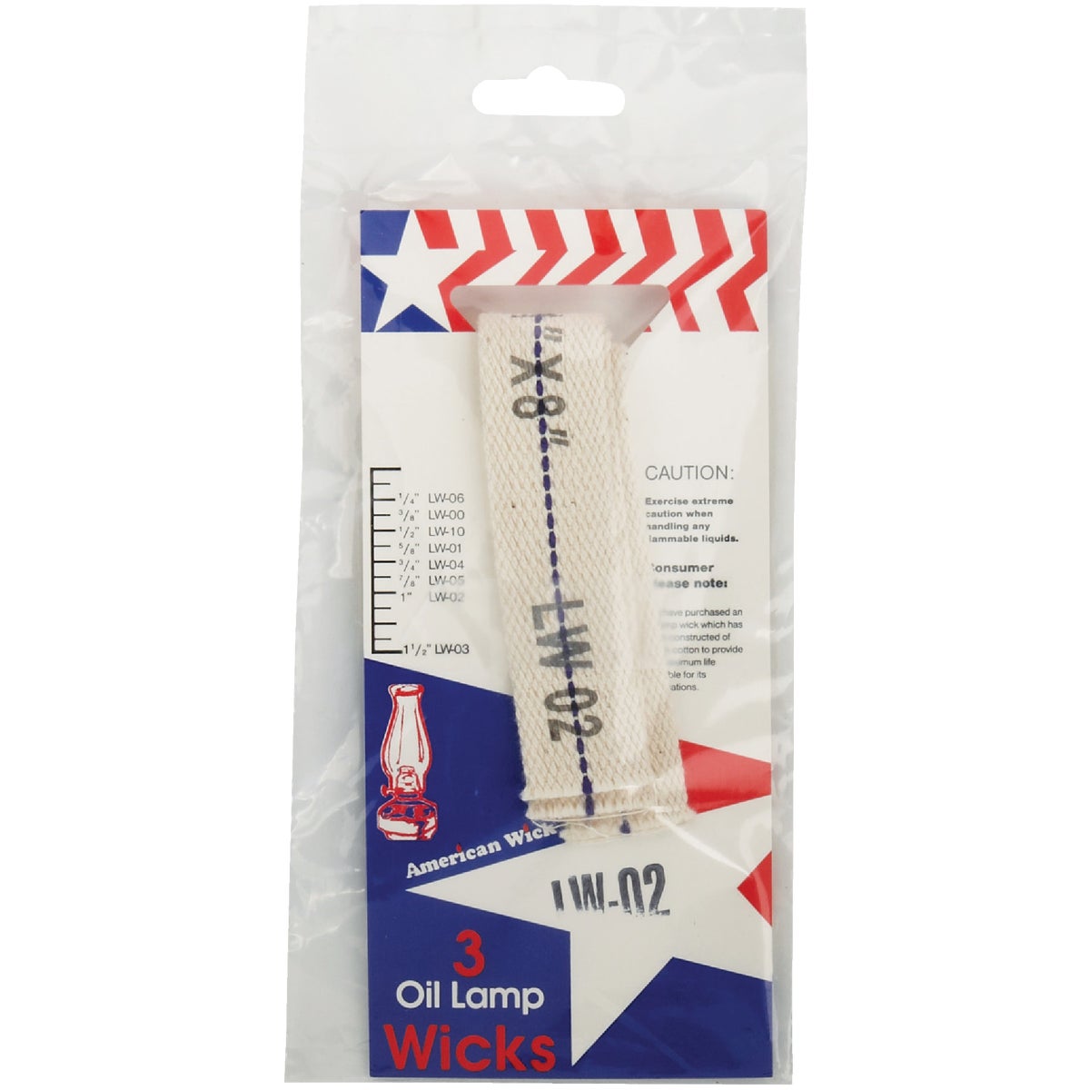 American Wick 1 In. x 8 In. Flat Lamp Wick (3 Count) Image 2