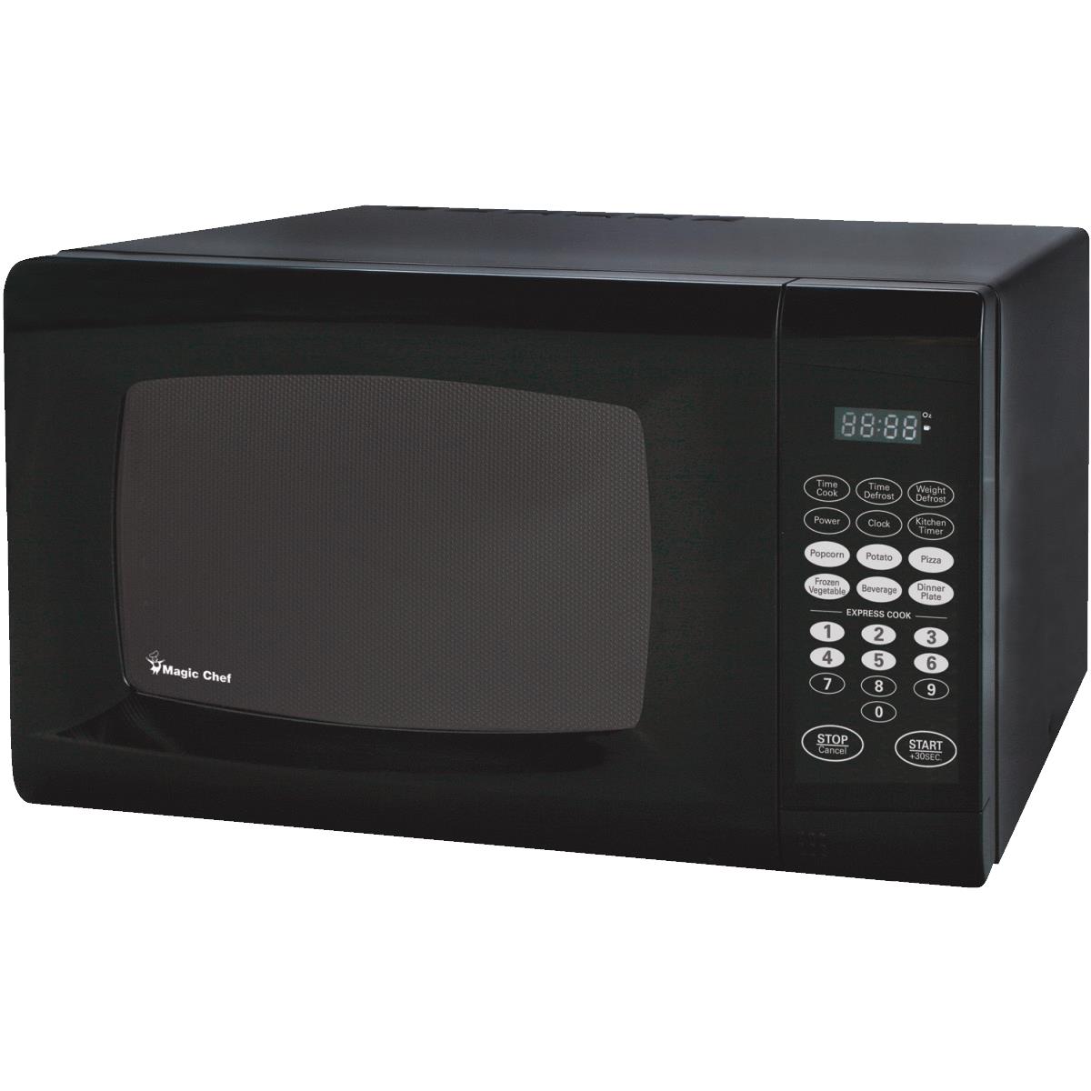 Magic Chef 0.9 Cu. Ft. Black Countertop Microwave