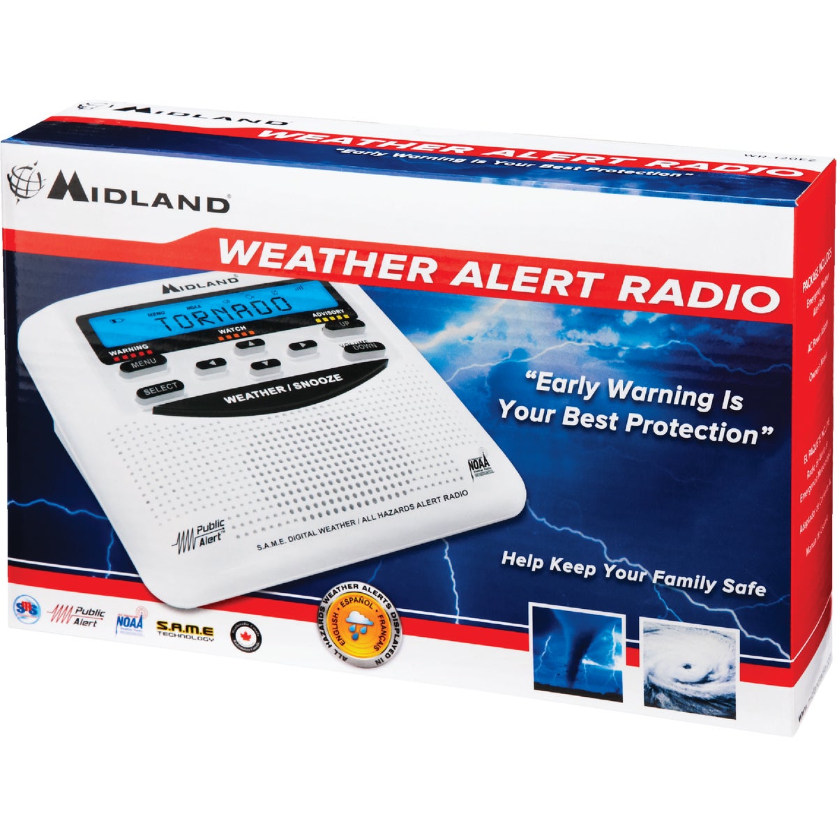 Midland Emergency Weather Alert Radio Image 2