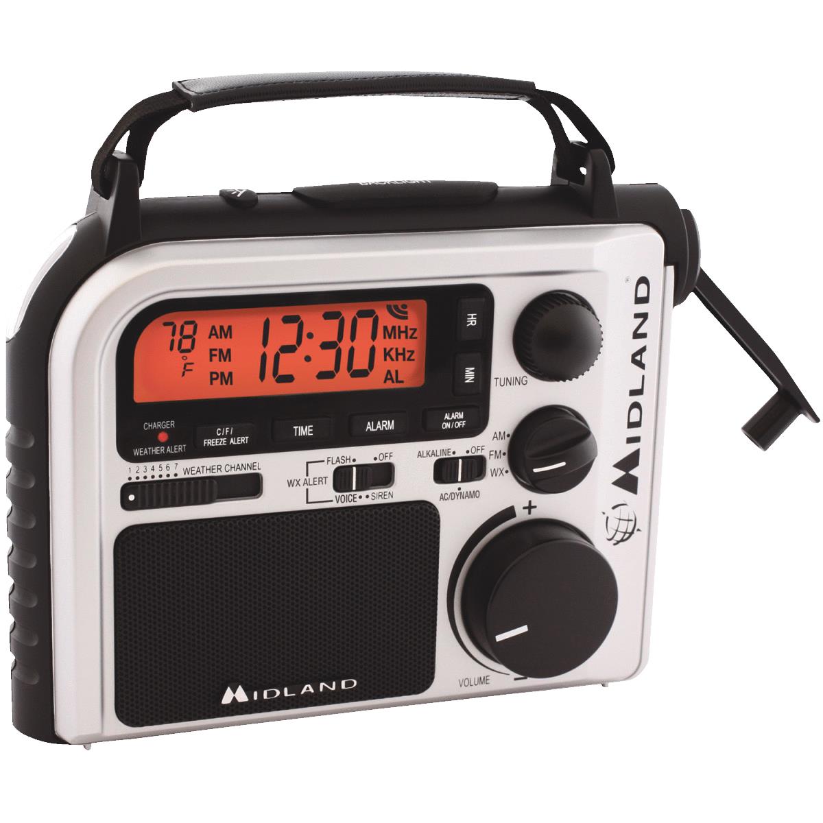 EMER CRANK WEATHER RADIO