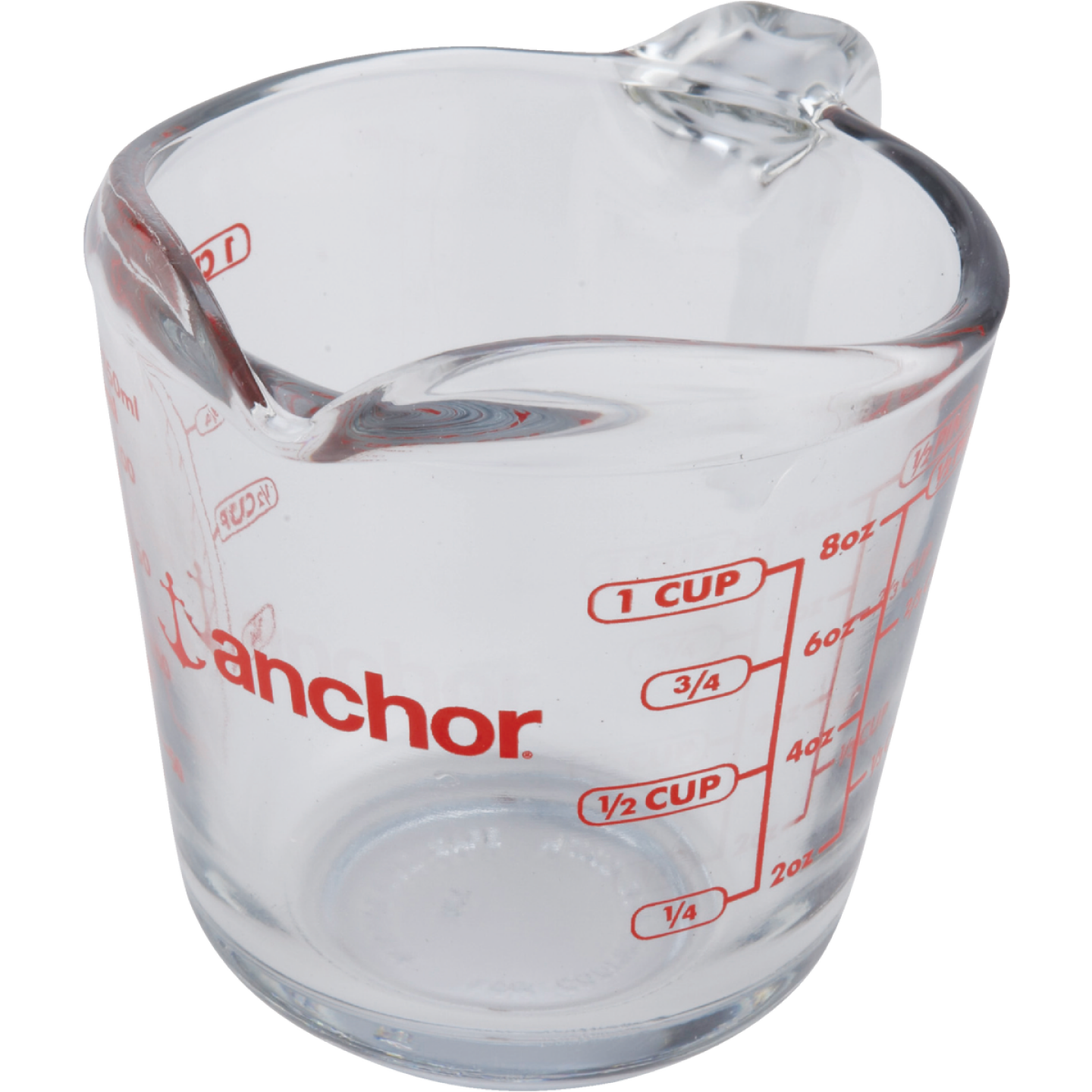 Anchor Hocking 1 Cup Clear Glass Measuring Cup Image 1