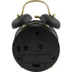 La Crosse Clock Co. Black Twin Bell Alarm Clock Image 7