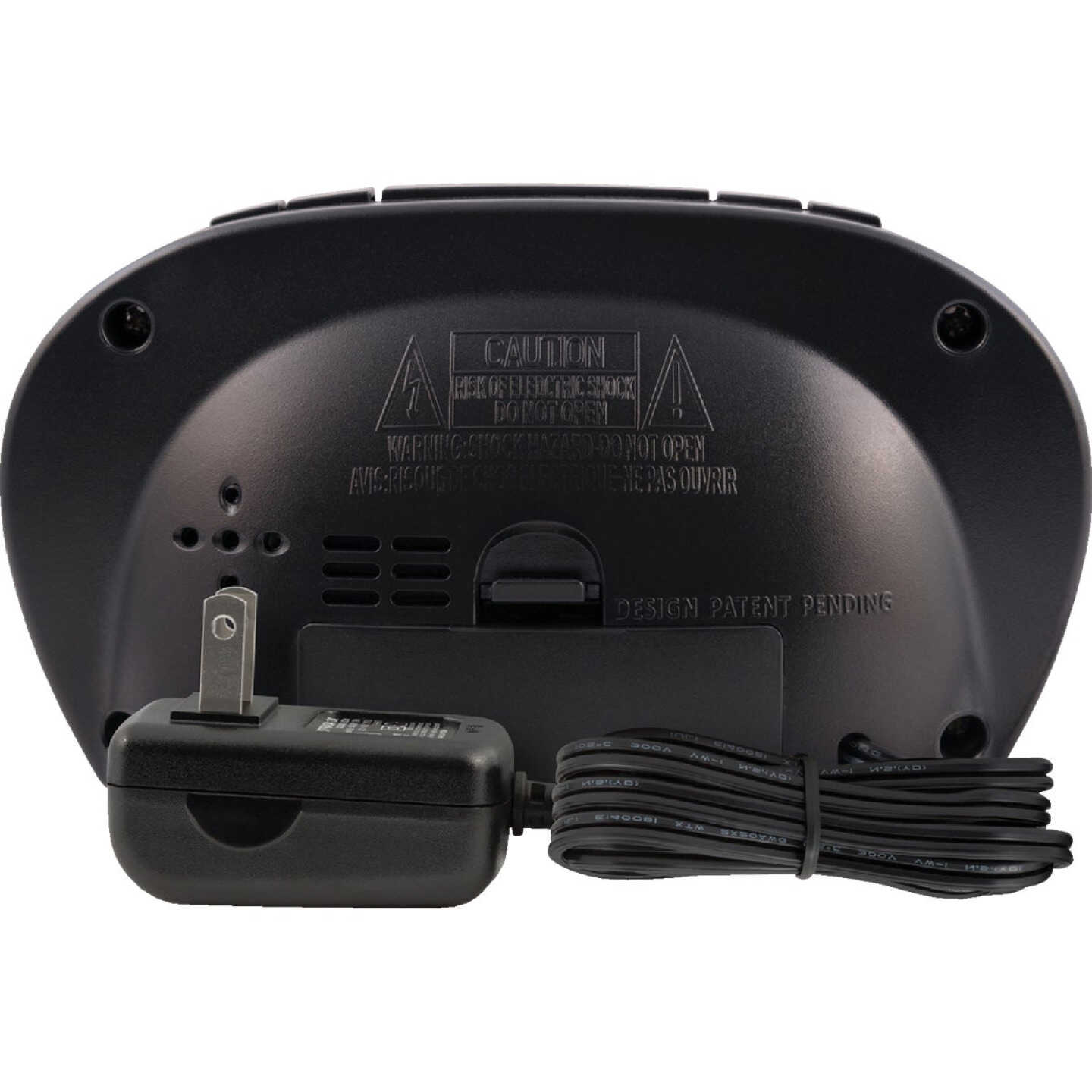 La Crosse Technology Equity 0.9 In. Red LED Alarm Clock with USB Charging Port Image 5