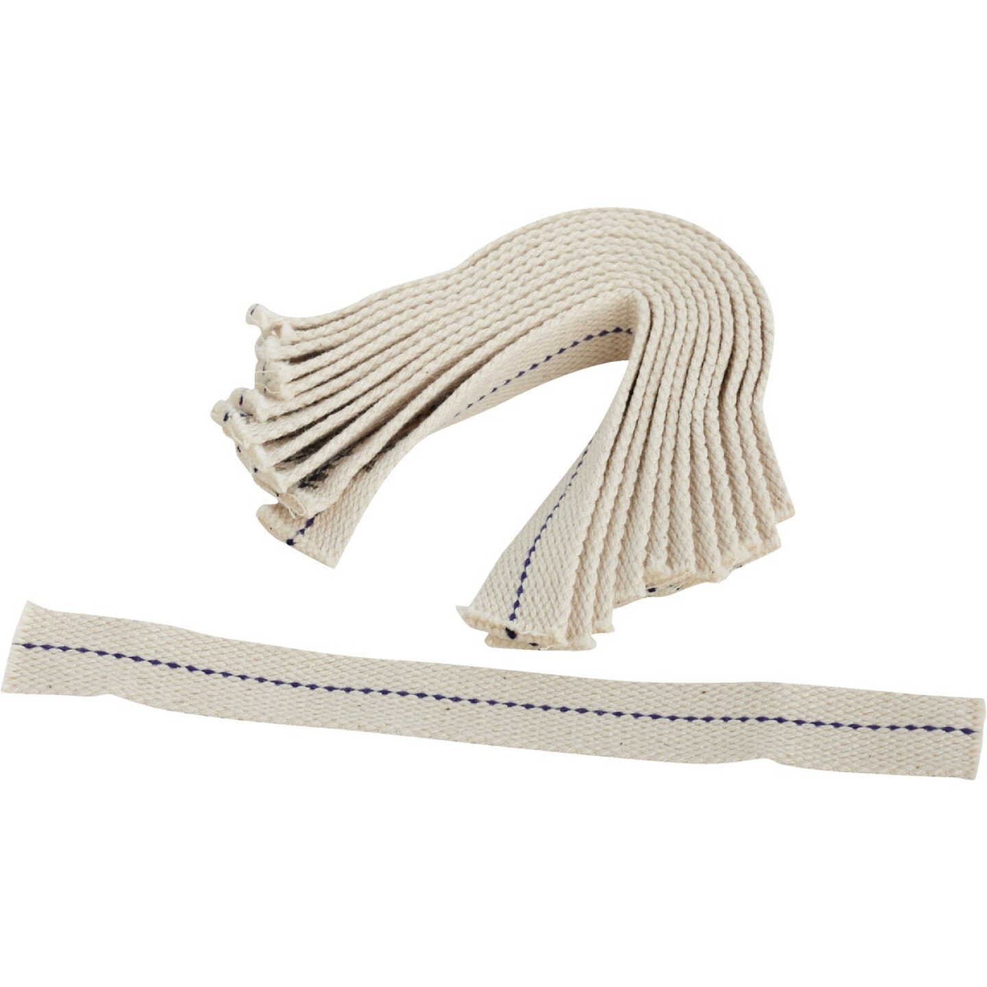 American Wick 7/8 In. x 8 In. Flat Lamp Wick (12 Count) Image 1