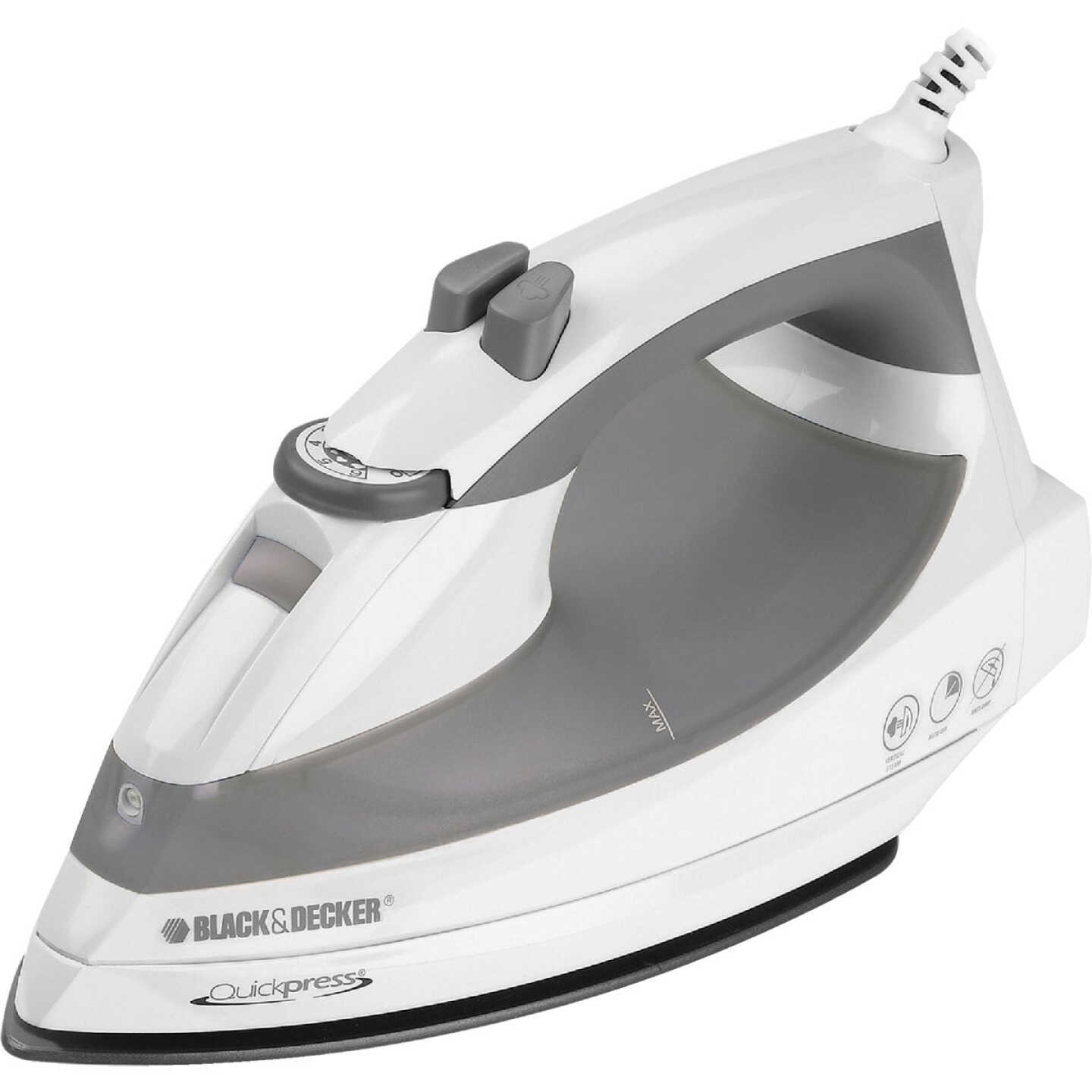 Black & Decker QuickPress 1200W Smart Steam Iron Image 1