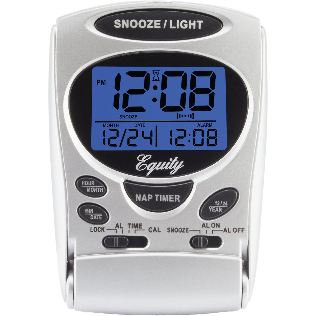 La Crosse Technology Equity LCD Travel Alarm Clock Image 5