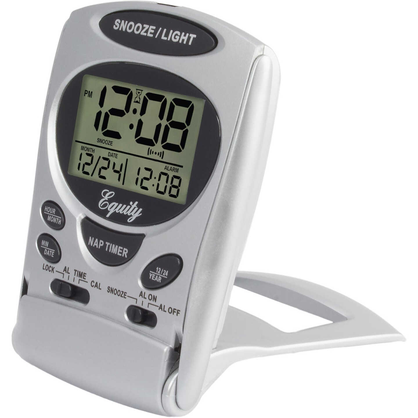La Crosse Technology Equity LCD Travel Alarm Clock Image 4