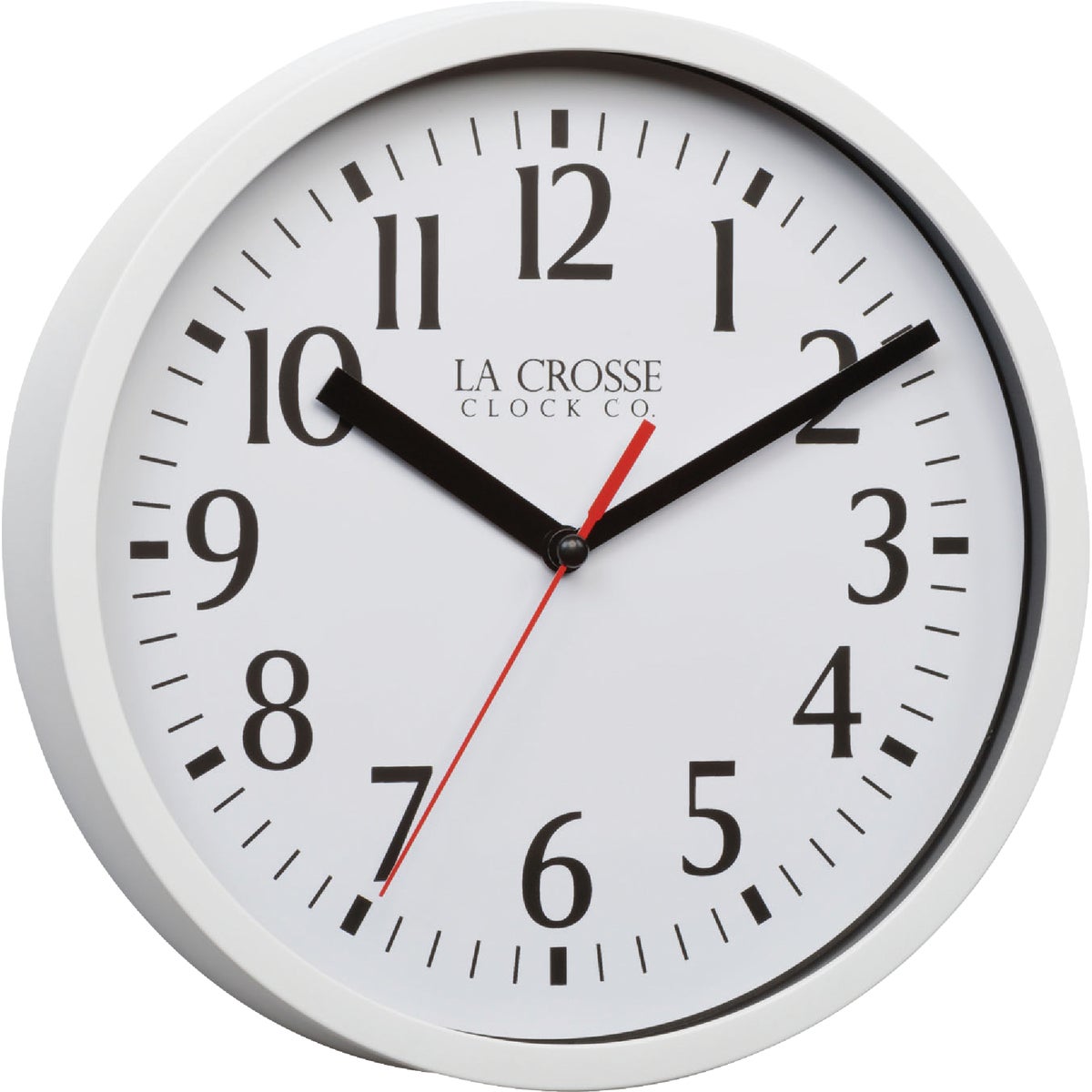 La Crosse Technology 8 In. White Basics Analog Wall Clock Image 5