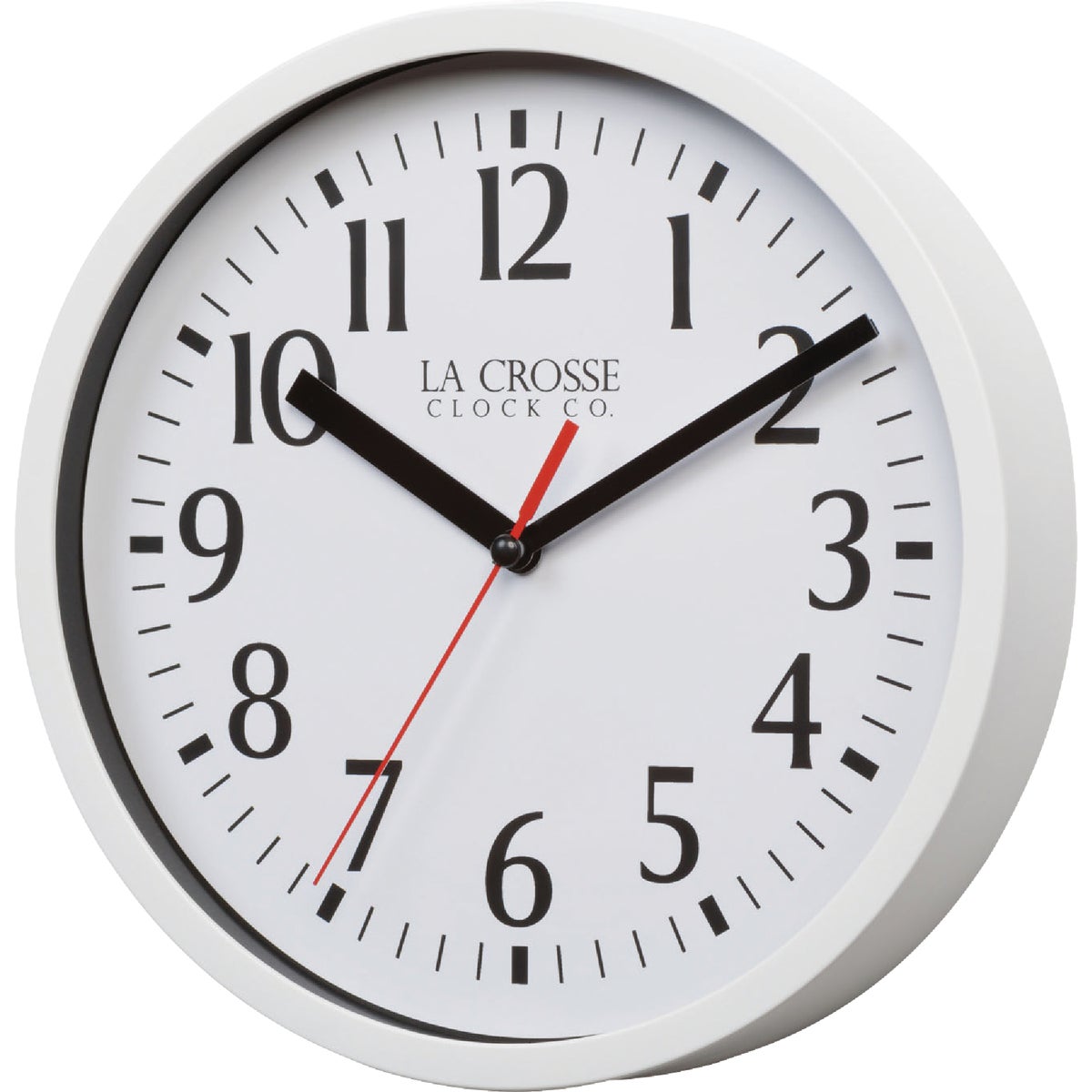 La Crosse Technology 8 In. White Basics Analog Wall Clock Image 4