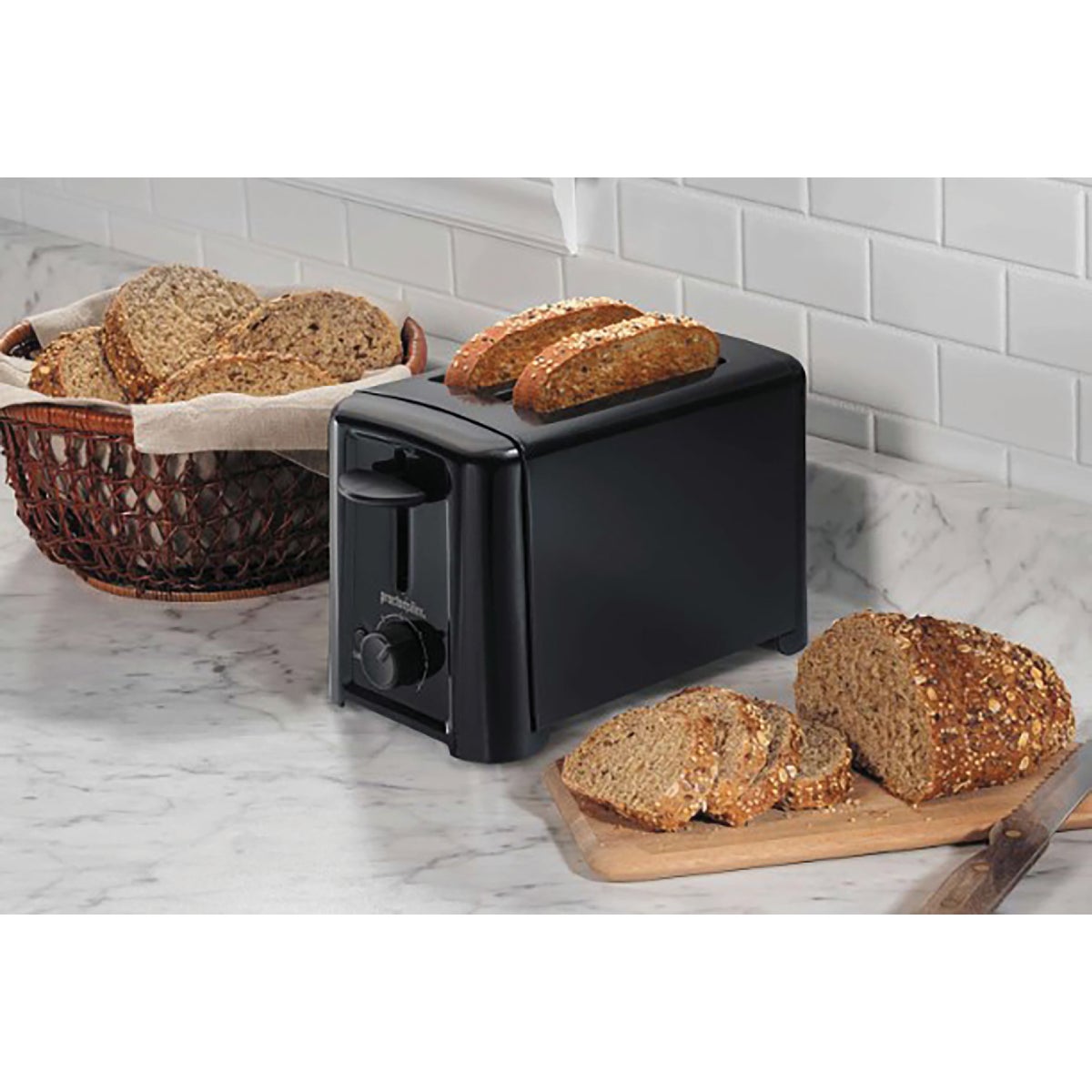Proctor Silex 2-Slice Black Toaster Image 2
