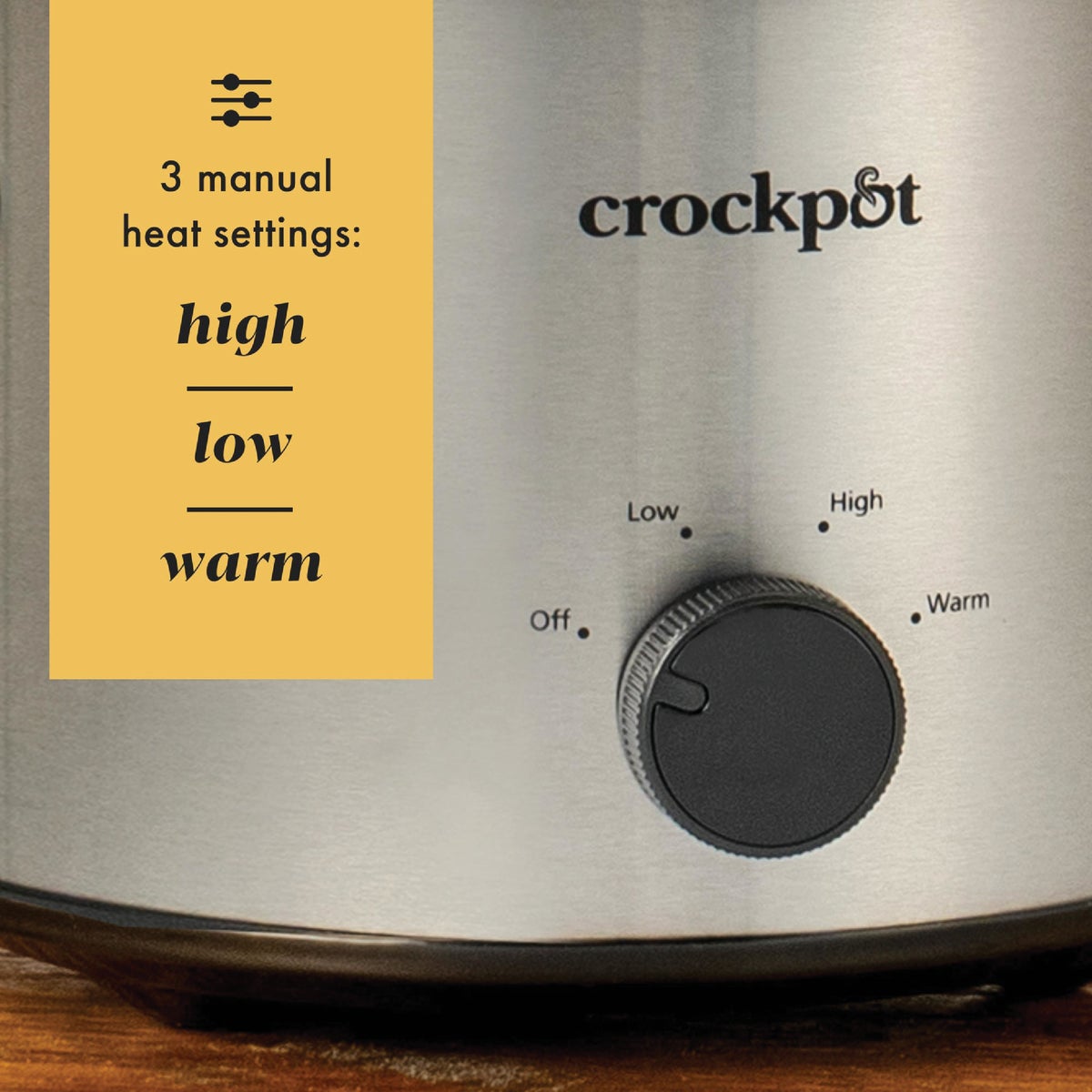 Crock-Pot 2 Qt. Classic Stainless Steel Slow Cooker Image 4
