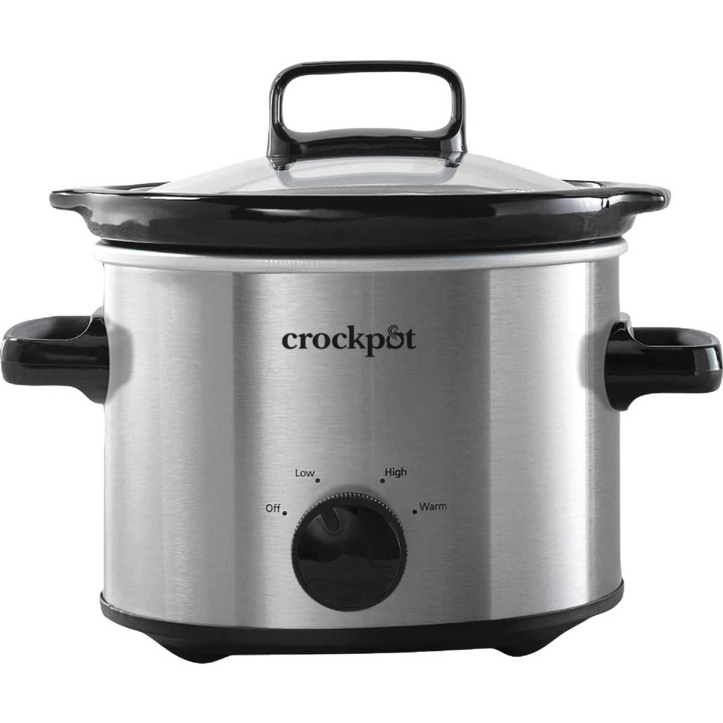 Crockpot 3 Qt. Stainless Steel Slow Cooker Image 1