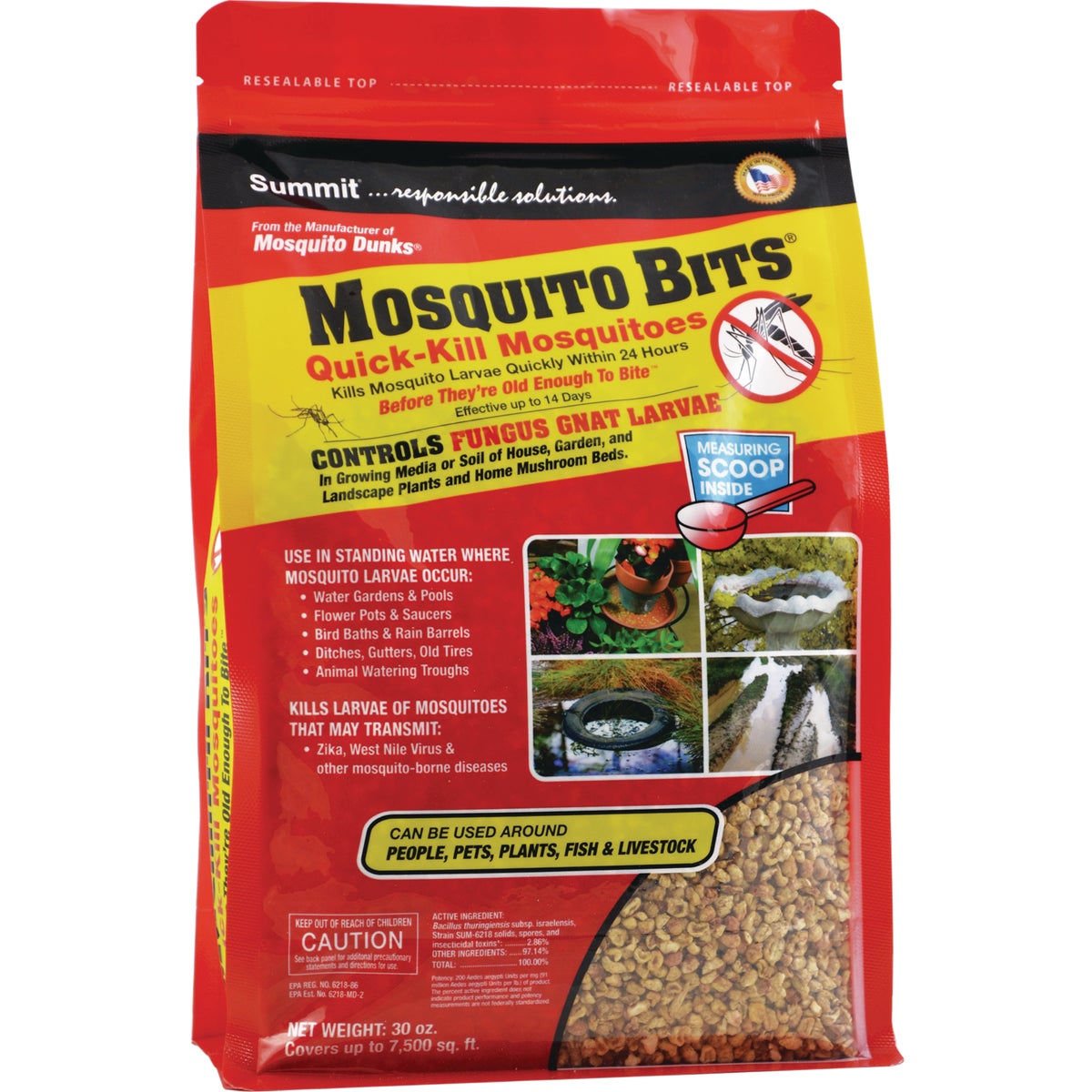 Mosquito Bits 30 oz. Ready To Use Granules Mosquito Killer