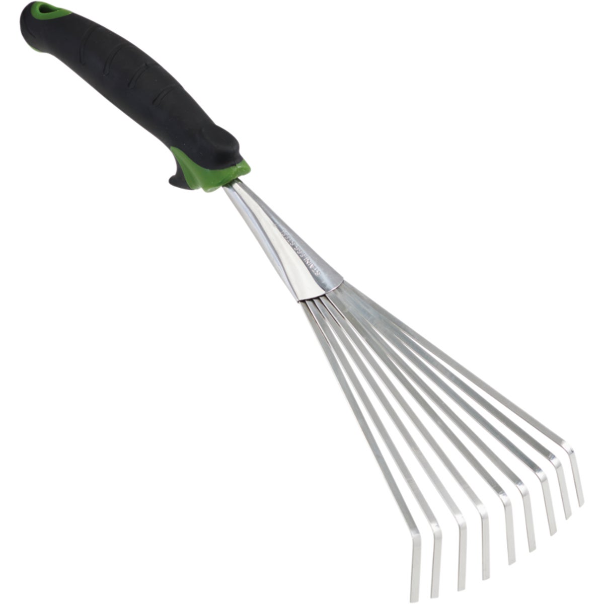 Best Garden 7 In. Steel Fan Hand Whisk Garden Rake (6-Tine)