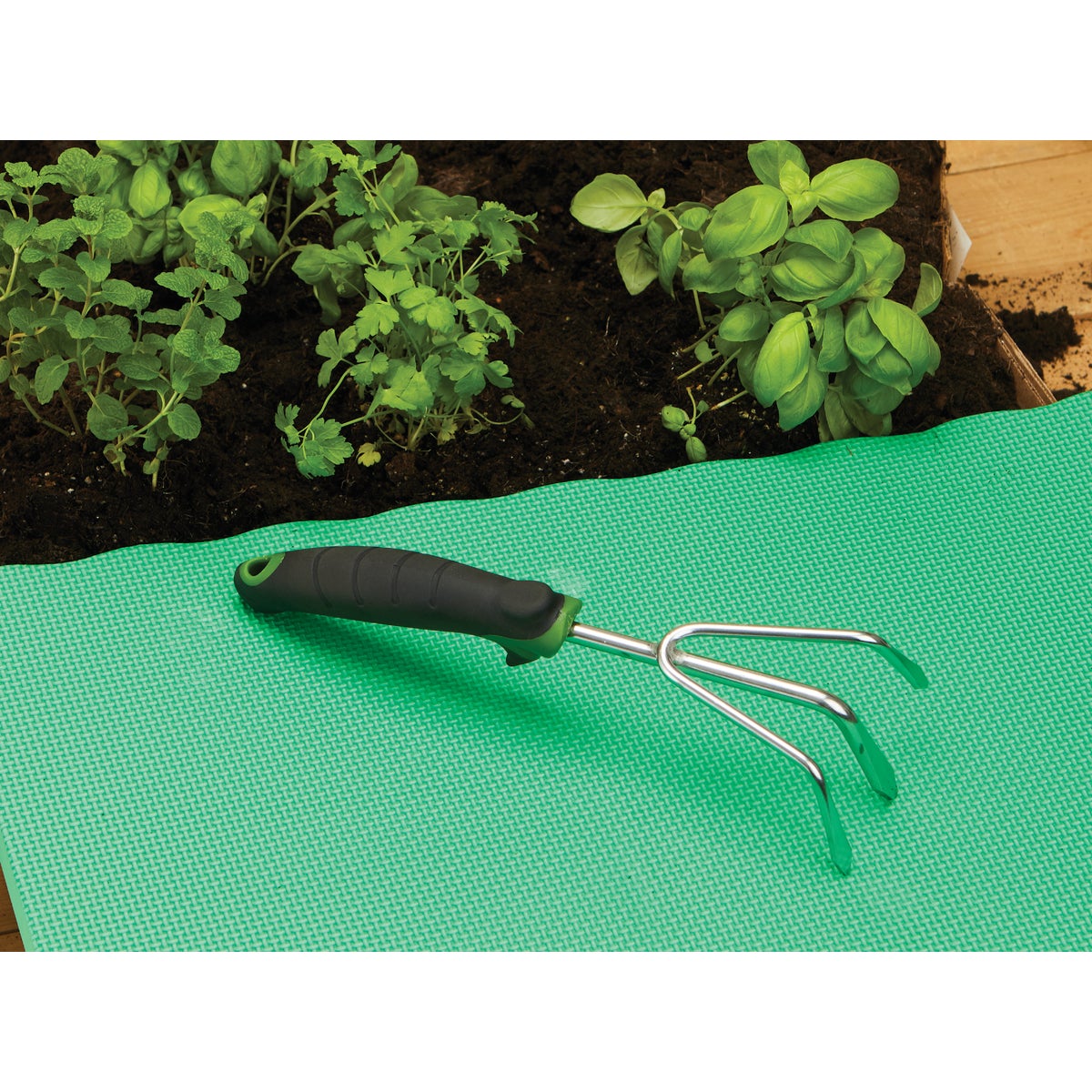 Best Garden 12 In. Chrome-Plated Hand Cultivator Image 2