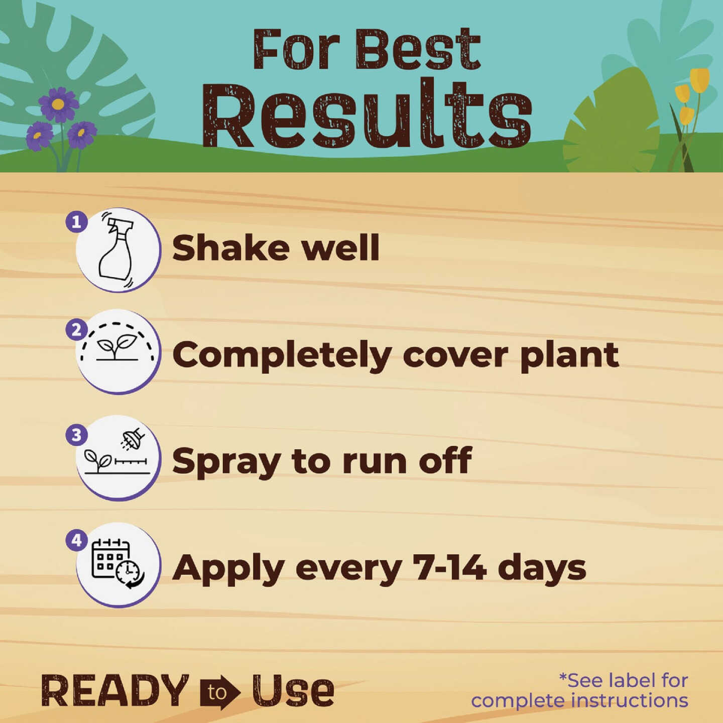 Bonide Captain Jack's 32 Oz. Ready To Use Trigger Spray Neem Oil Fungicide, Insecticide, & Miticide Image 5