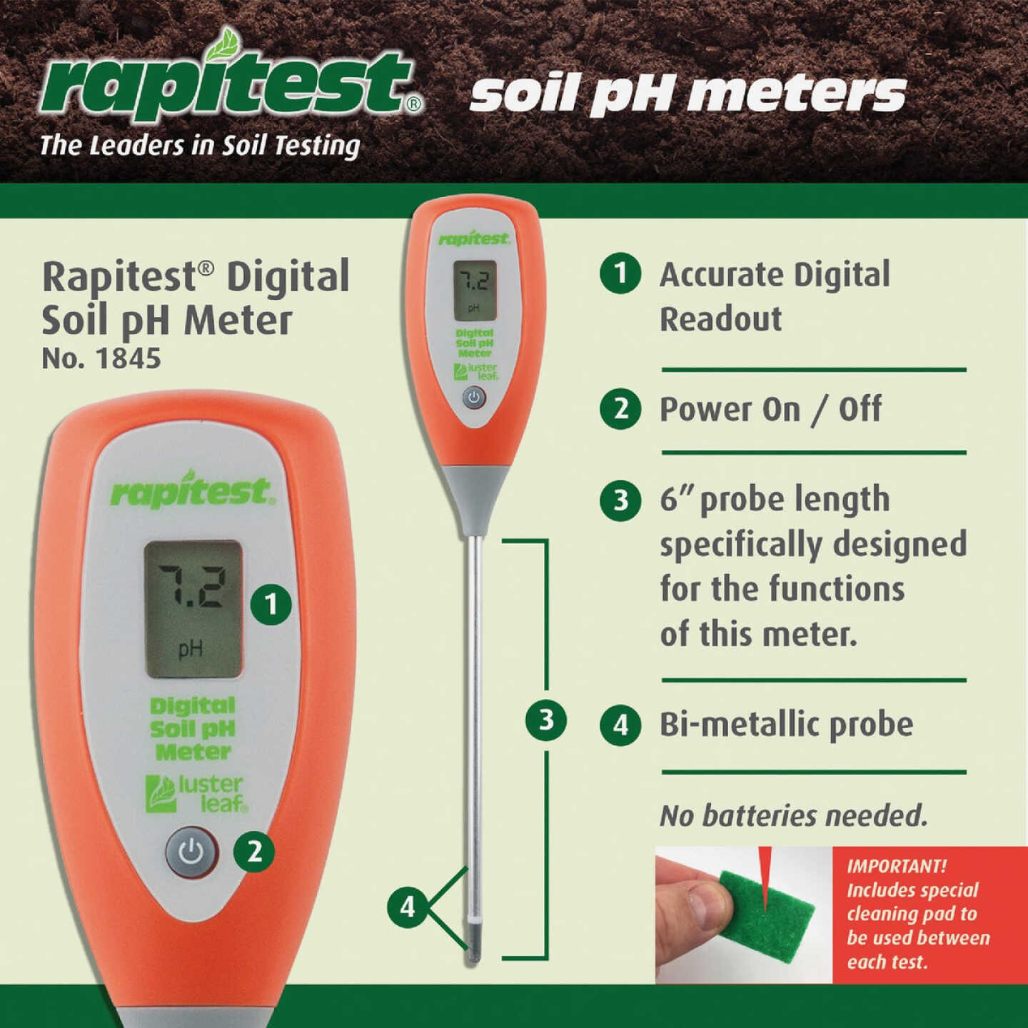 Rapitest Digital Soil Tester Image 6
