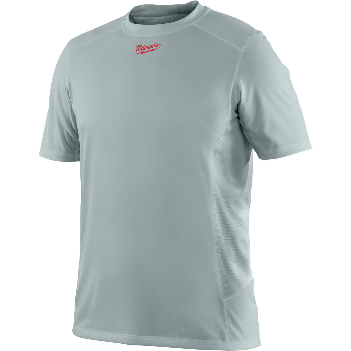 Milwaukee Workskin Medium Gray Short Sleeve Men's Lightweight Performance Shirt Image 1