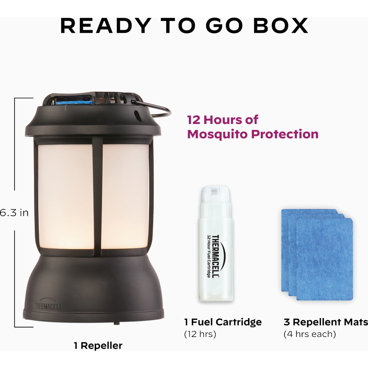 Thermacell 225 Sq. Ft. Coverage Area 12 Hr. Backyard Mosquito Repellent Lamp Image 6