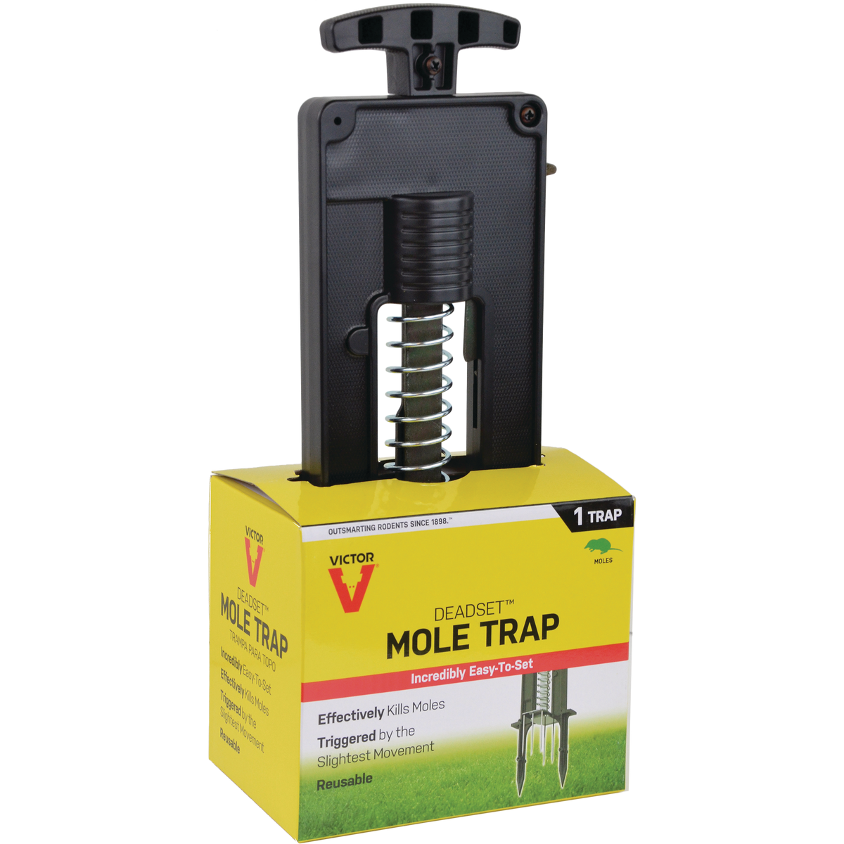 Victor Plastic Plunger Mole Trap Image 3