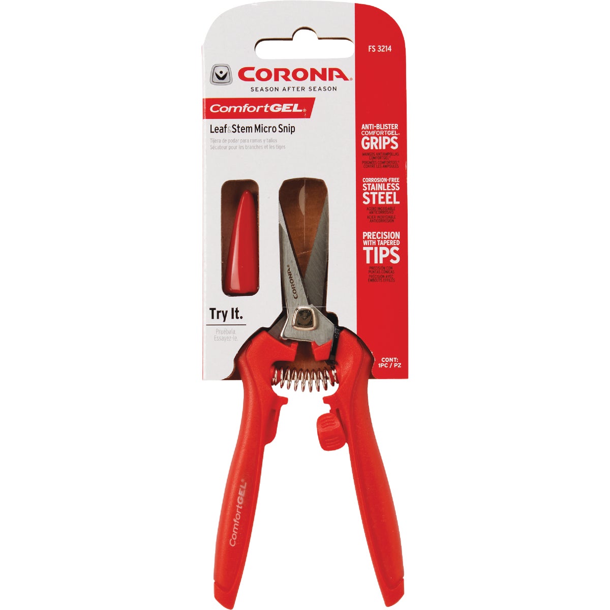 Corona ComfortGEL 8 in. Pruning Snip Image 2