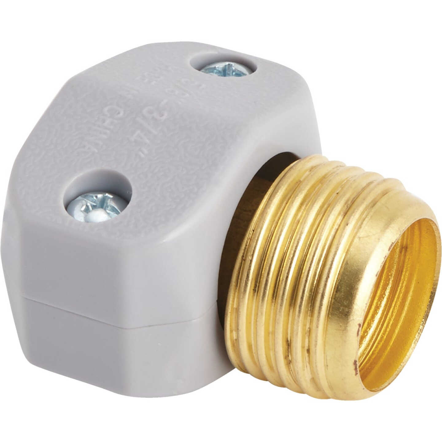 Best Garden 5/8 In. or 3/4 In. Male Brass Hose Coupling Image 1