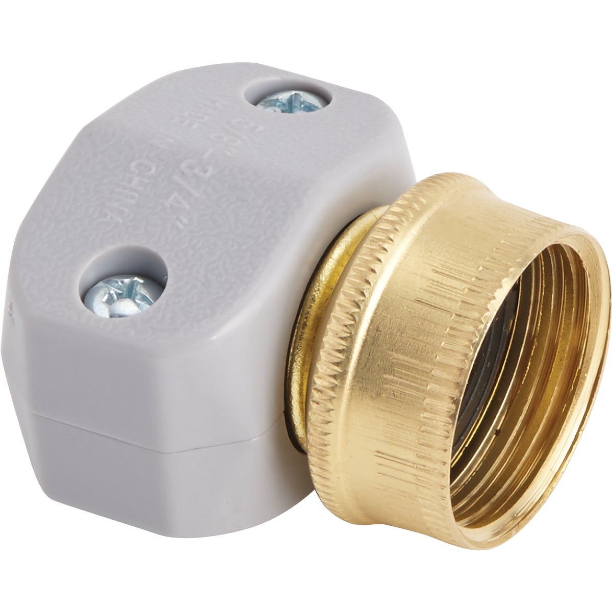 Best Garden 5/8 In. or 3/4 In. Female Brass Hose Coupling Image 1