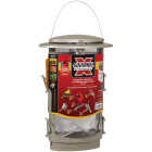 Squirrel X1 Tan Plastic 4.2 Lb. Capacity Elliptical Tube Bird Feeder Image 2