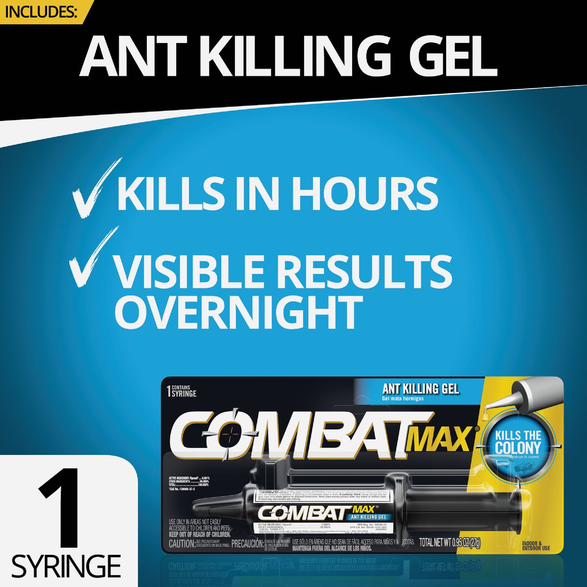 Combat Max 0.95 Oz. Tube Ant Bait Gel Image 3