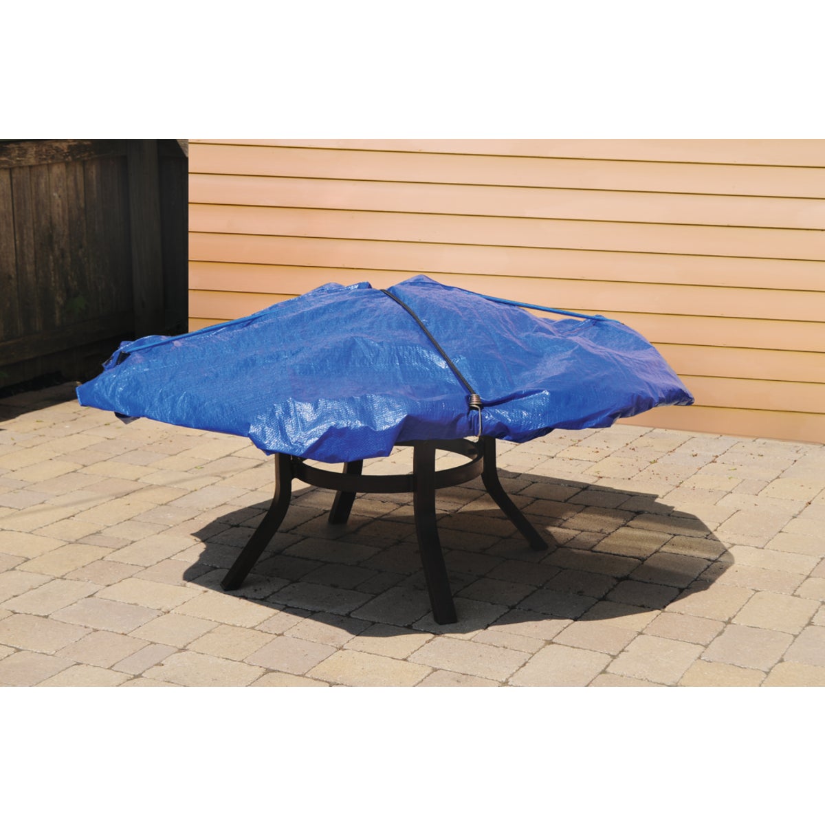 Do it Best Blue Woven 8 Ft. x 10 Ft. Medium Duty Poly Tarp Image 4