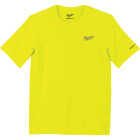 Milwaukee Workskin XL High Visibility Short Sleeve Men's Lightweight Performance Shirt Image 2