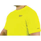 Milwaukee Workskin XL High Visibility Short Sleeve Men's Lightweight Performance Shirt Image 3