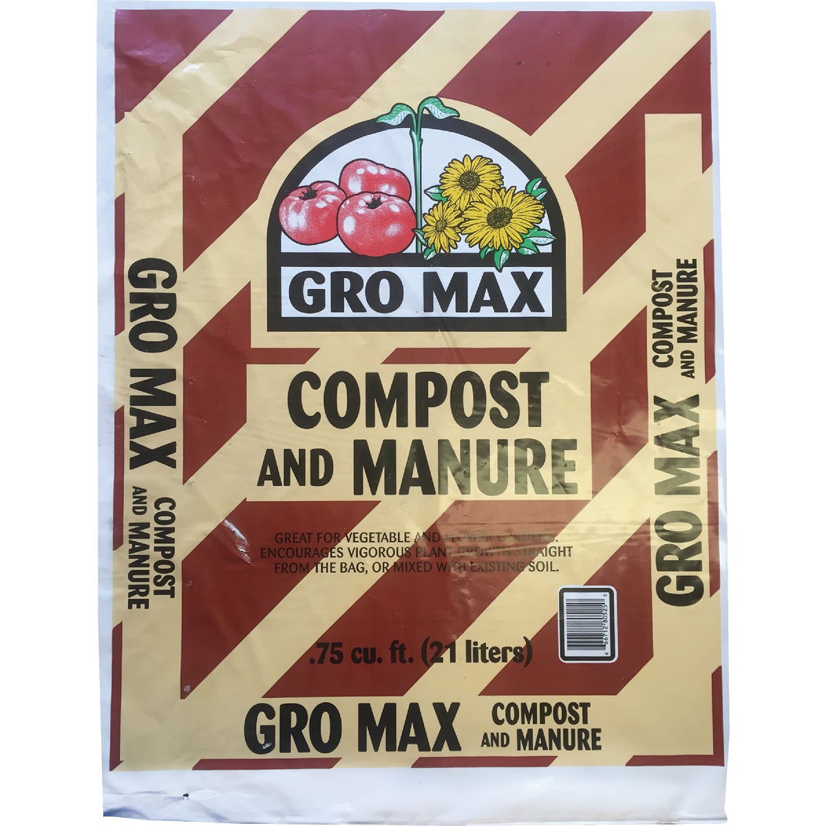 Gro Max 40 Lb. Composted Cow Manure