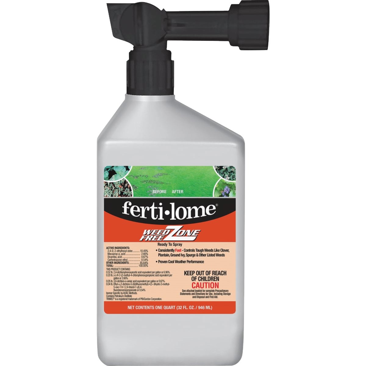 Ferti-lome Weed Free Zone 32 Oz. Ready To Spray Weed Killer Image 1