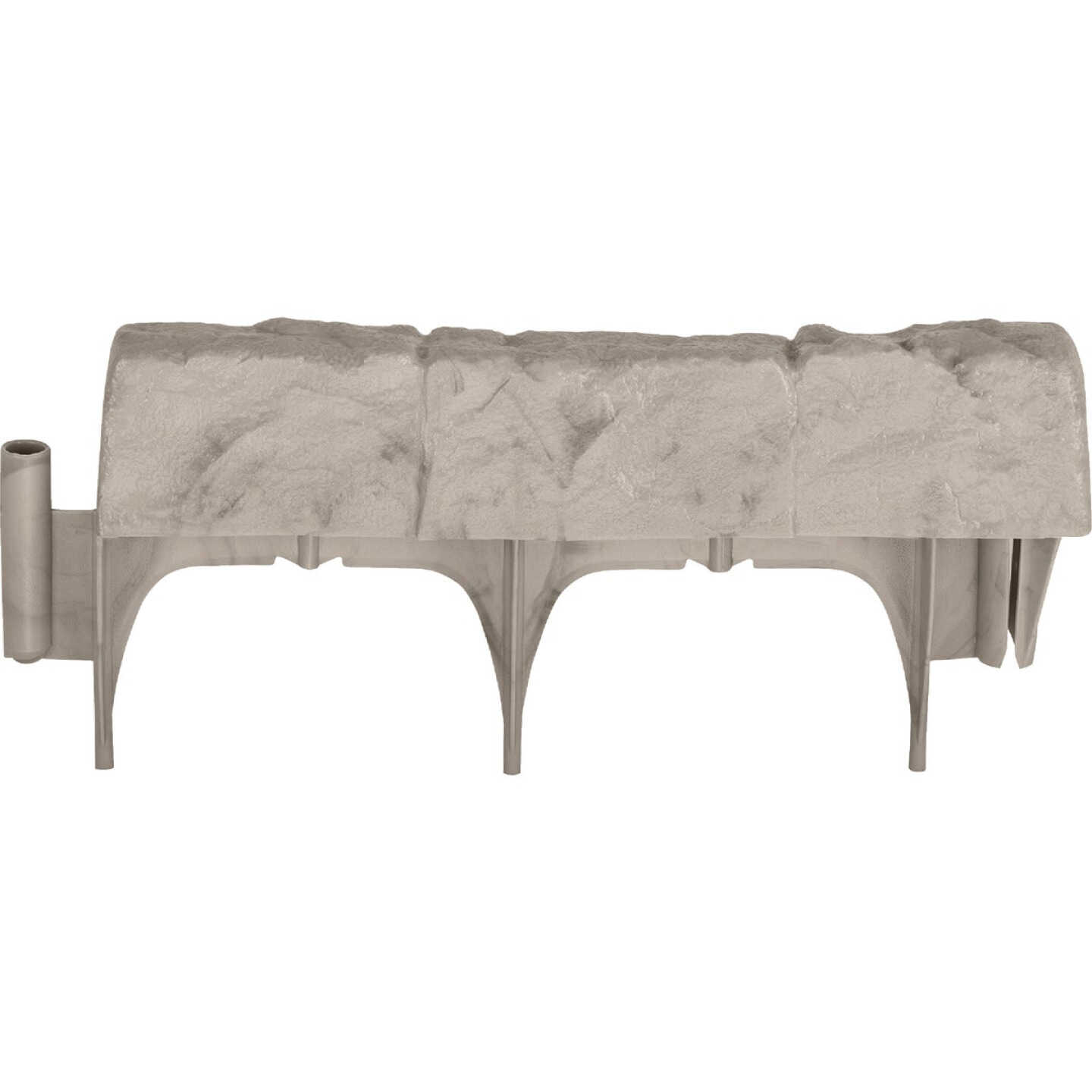 Suncast 6 In. H. x 12 In. L. Border Stone Poly Lawn Edging (10-Pack) Image 1