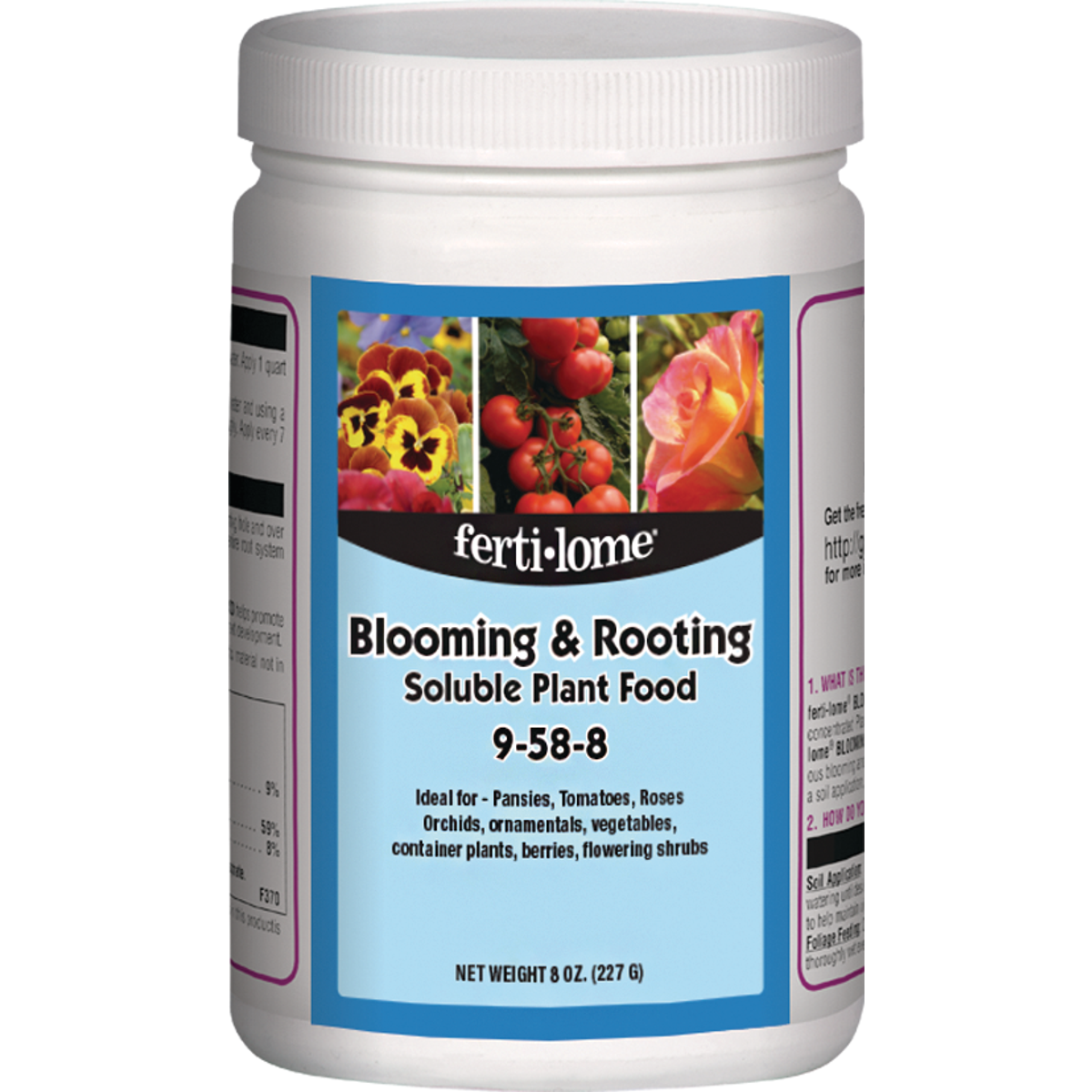 Ferti-lome 8 Oz. 9-58-8 Blooming & Rooting Soluble Dry Plant Food