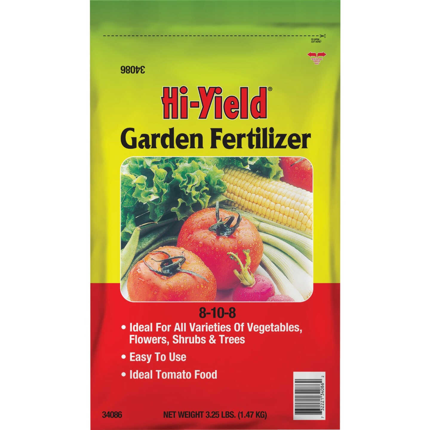 Hi-Yield 3.25 Lb. 8-10-8 Dry Plant Food Garden Fertilizer Image 1