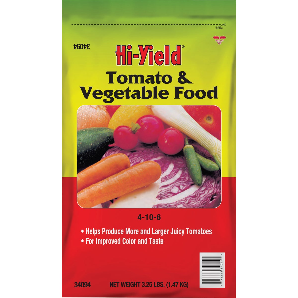 Hi-Yield 3.25 Lb. 4-10-6 Dry Plant Food