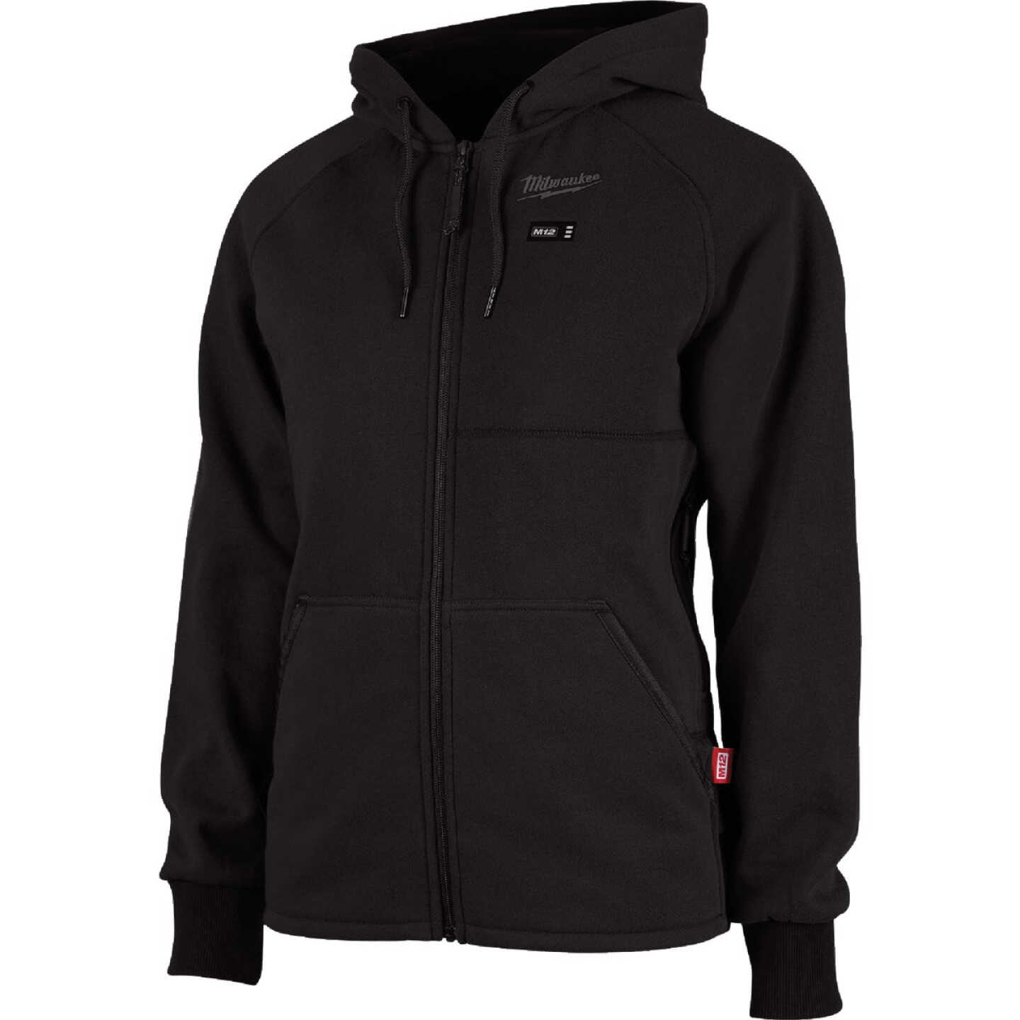 Milwaukee M12 Women's Black Cordless Heated Hoodie Kit, M Image 1