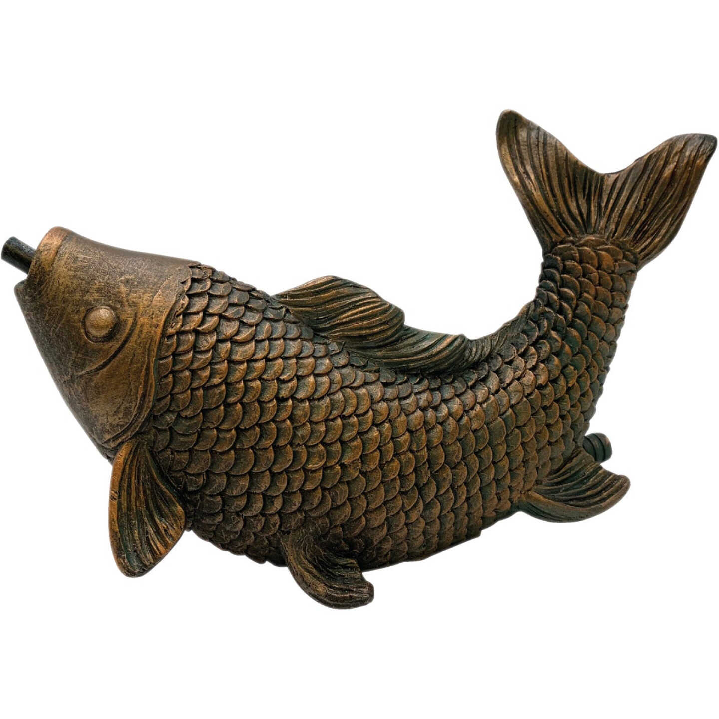 PondMaster 3.6 In. W. x 5.6 In. H. x 9 In. L. Resin Fountain Fish Spitter Image 1