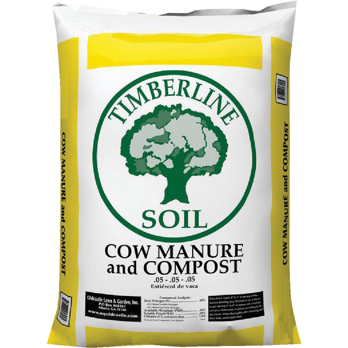 Timberline 40 Lb. Compost and Cow Manure