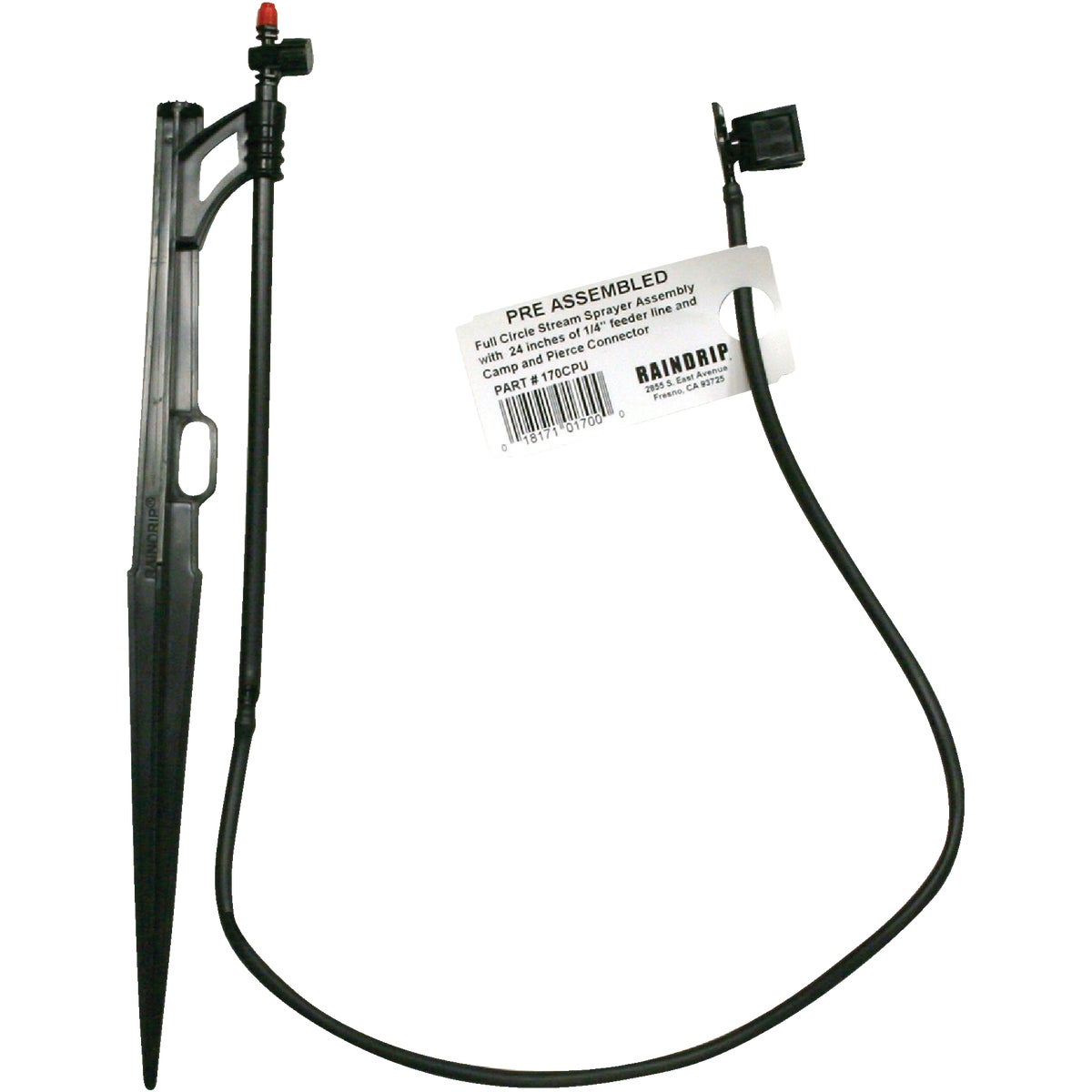 Raindrip Full Circle Stream 10 GPH 13 In. Bubbler Assembly Image 2