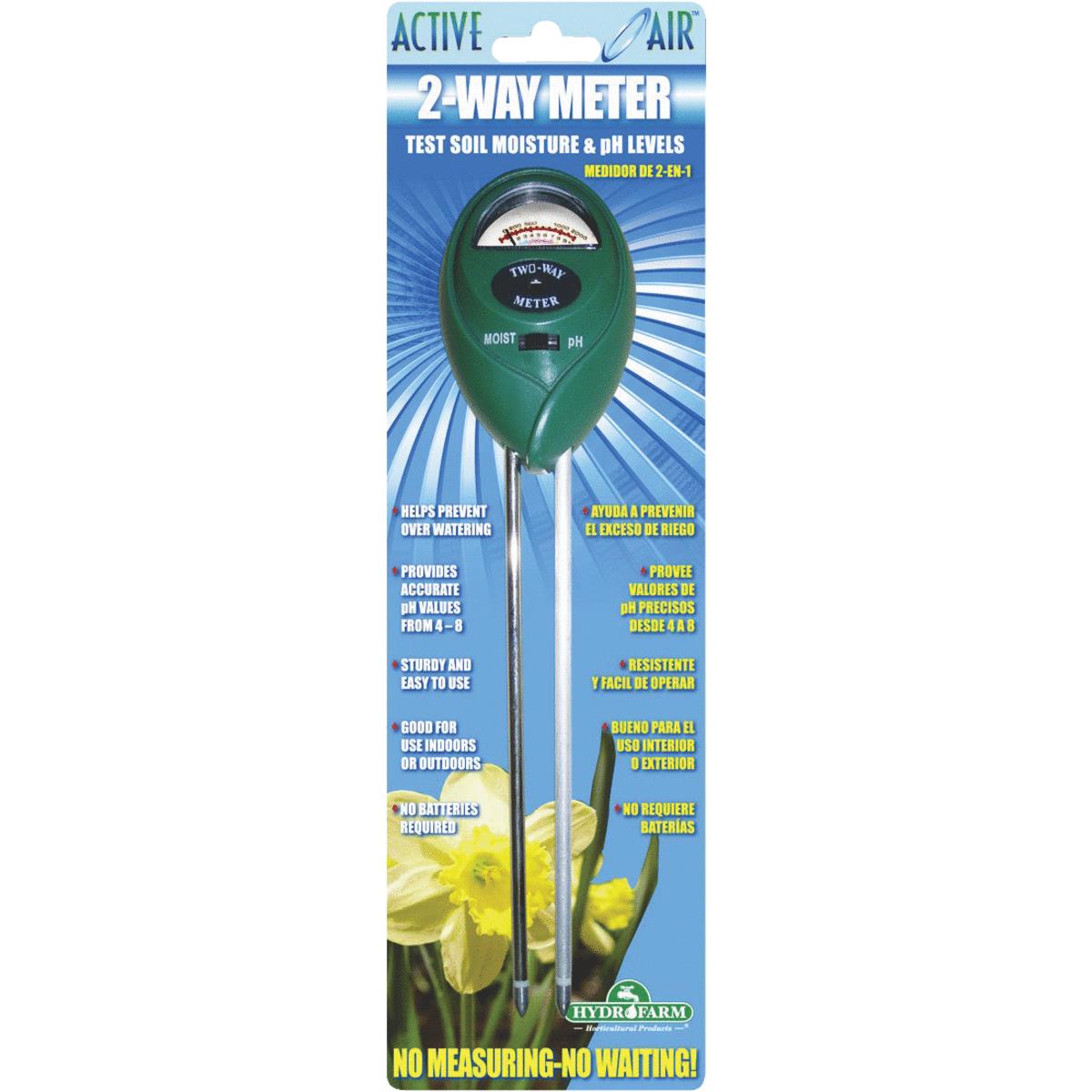 2 WAY MOISTURE PH METER