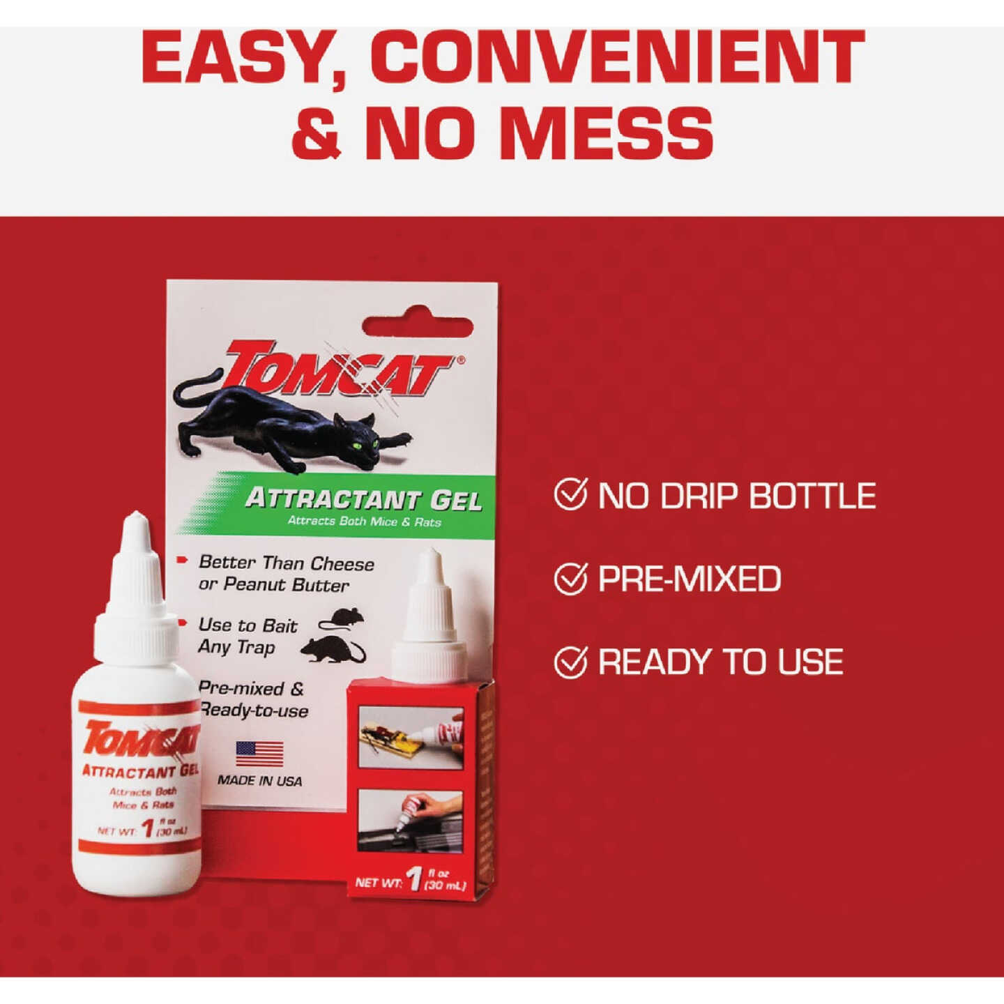 TOMCAT 1 Oz. Attractant Gel Rat & Mouse Trap Image 5