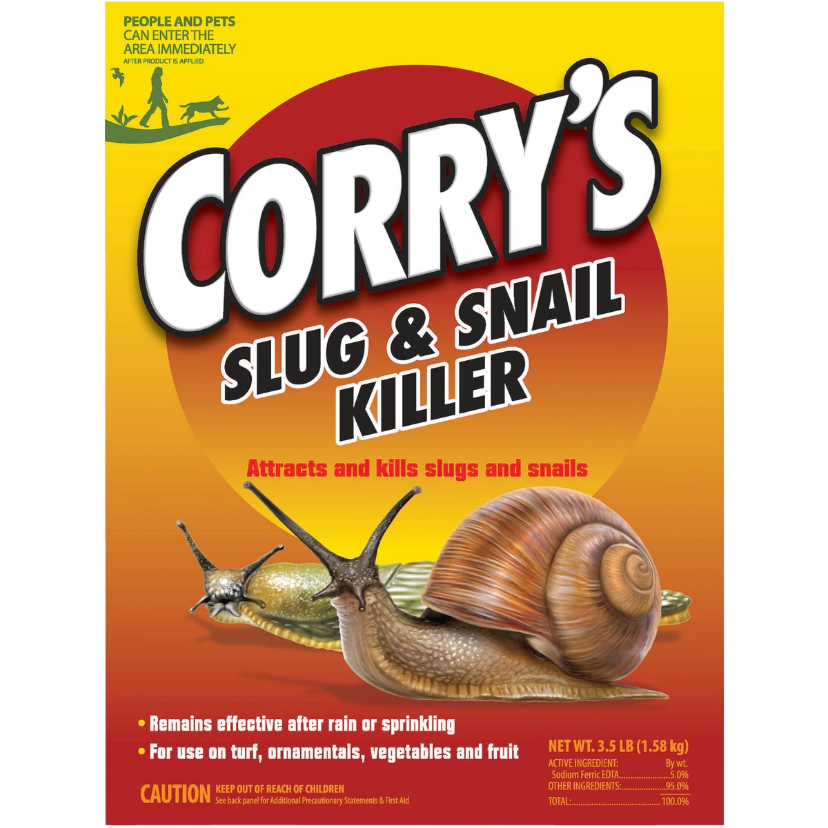 Corry's 3-1/2 Lb. Ready To Use Granules Slug & Snail Killer